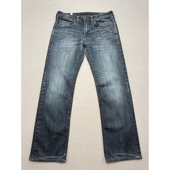 Buffalo David Bitton Other - Buffalo David Bitton Jeans Men's 32x34 Blue Dark Wash Driven-X Straight Stretch